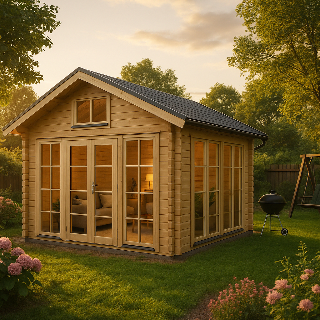 Fjordholz Gartenhaus Modell Bern 44 Fjordholz Gartenhaus Modell Bern 44