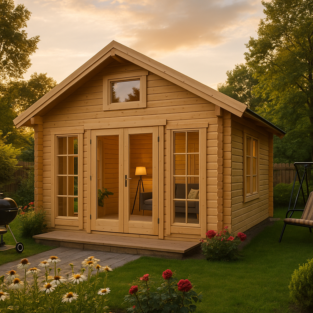 Fjordholz Gartenhaus Modell Bern 70| Rabatt: 26%