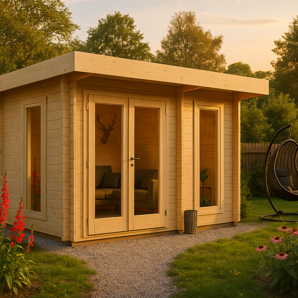 Fjordholz Gartenhaus Modell Birger 44| Rabatt: 26%|4x3m