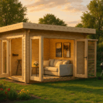 Fjordholz Gartenhaus Modell Bobby 44