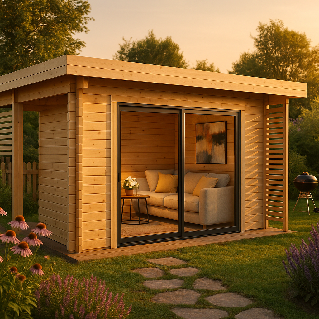 Fjordholz Gartenhaus Modell Bobby 44 Alu Fjordholz Gartenhaus Modell Bobby 44 Alu