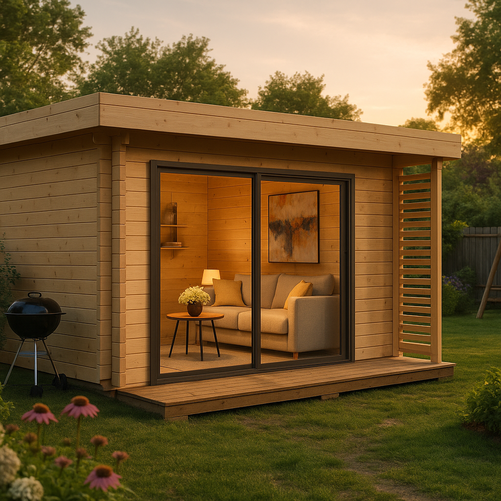 Fjordholz Gartenhaus Modell Bobby 44 Alu Fjordholz Gartenhaus Modell Bobby 44 Alu