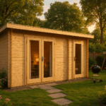 Fjordholz Gartenhaus Modell Carin 44 A