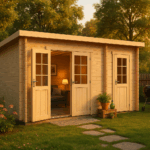 Fjordholz Gartenhaus Modell Carin 44 B