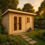 Fjordholz Gartenhaus Modell Carin 44 D| Rabatt: 26%|5x4m