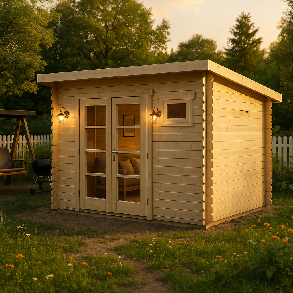 Fjordholz Gartenhaus Modell Carina 28