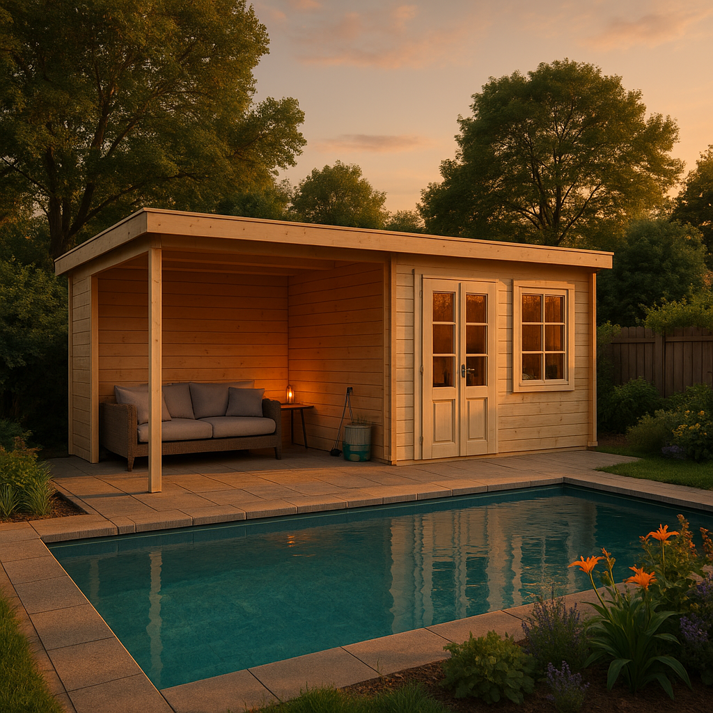 Gartenhaus Modell Carl-28|6x3m