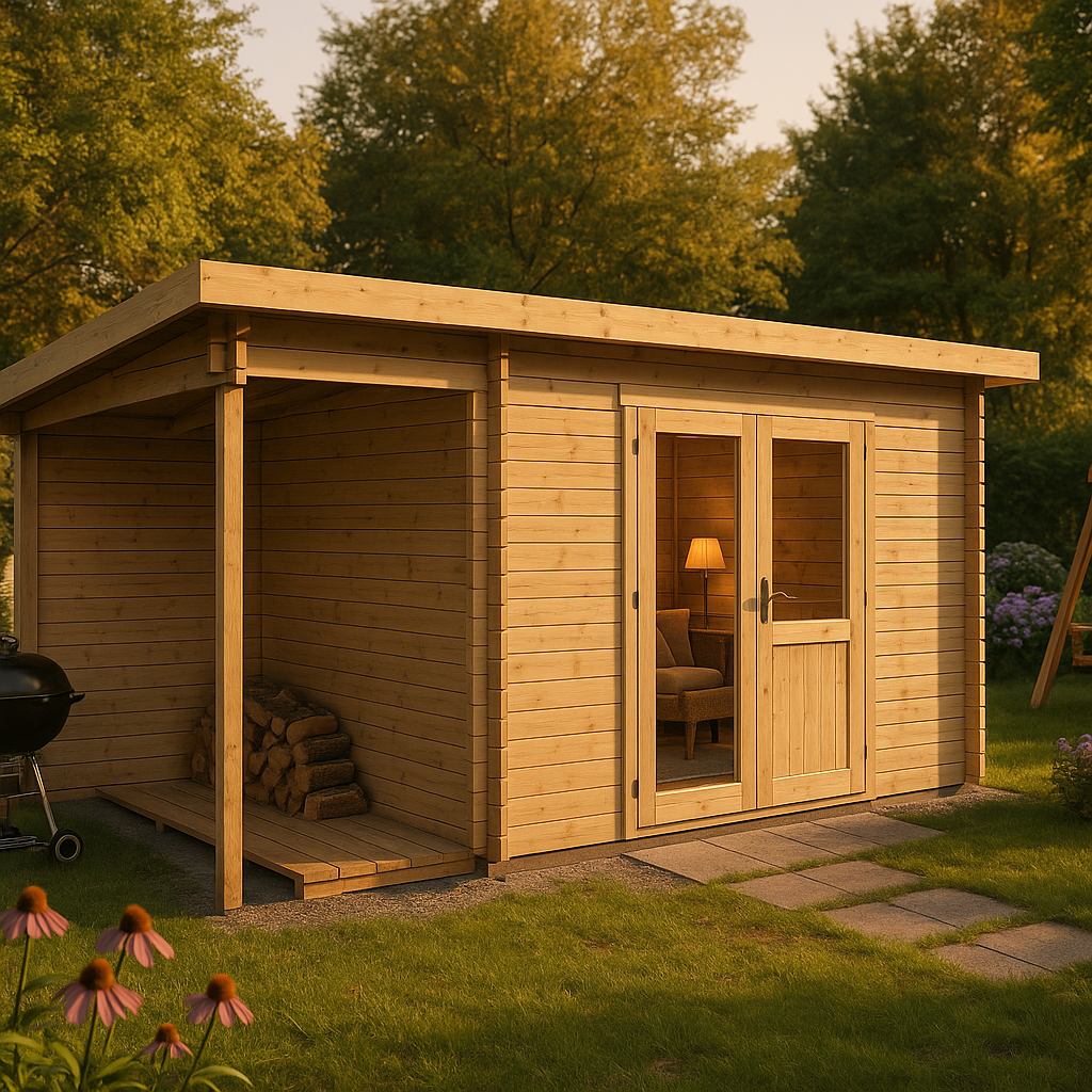 Fjordholz Gartenhaus Modell Carla 28 A Fjordholz Gartenhaus Modell Carla 28 A