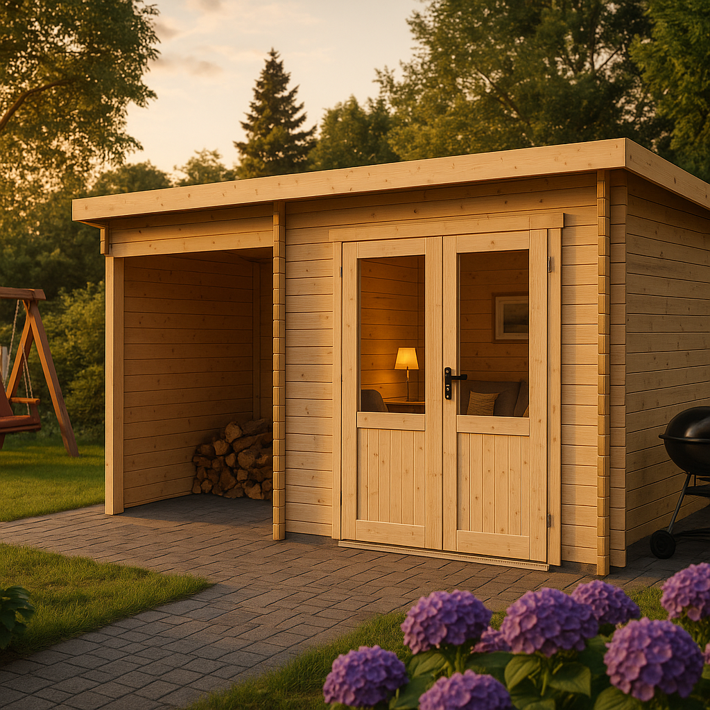 Fjordholz Gartenhaus Modell Carla 28 A Fjordholz Gartenhaus Modell Carla 28 A
