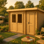 Fjordholz Gartenhaus Modell Carmen 28