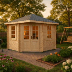 Fjordholz Gartenhaus Modell Cati 44 Klassik