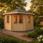 Fjordholz Gartenhaus Modell Cati 44 Klassik| Rabatt: 26%|4x4m