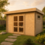 Fjordholz Gartenhaus Modell Cortina 44