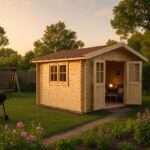 Fjordholz Gartenhaus Modell David 34| Rabatt: 26%|4x3m