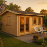 Fjordholz Gartenhaus Modell Davos 44 A