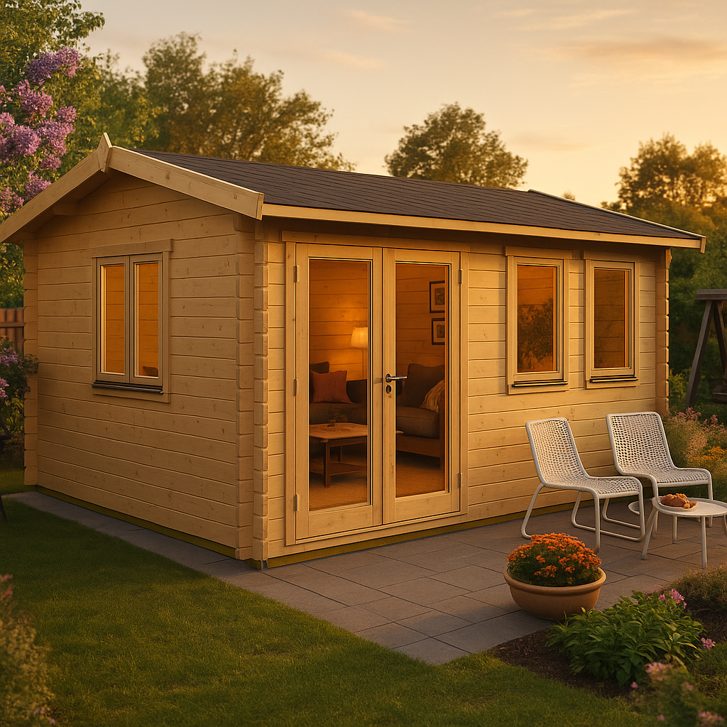Fjordholz Gartenhaus Modell Davos 44 A Fjordholz Gartenhaus Modell Davos 44 A