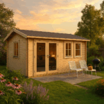 Fjordholz Gartenhaus Modell Davos 44 A