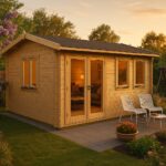 Fjordholz Gartenhaus Modell Davos 44 A| Rabatt: 26%