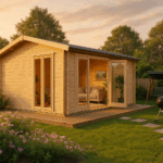 Fjordholz Gartenhaus Modell Davos 44 B