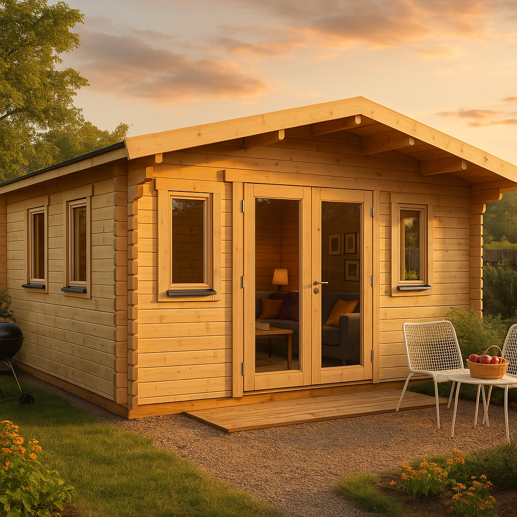 Fjordholz Gartenhaus Modell Davos 70 A| Rabatt: 26%