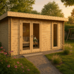 Fjordholz Gartenhaus Modell Domeo 44