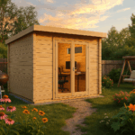 Fjordholz Gartenhaus Modell Donny Office 44 B