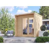 Fjordholz Gartenhaus Modell Donny Office 44 B| Rabatt: 26%|2x2m