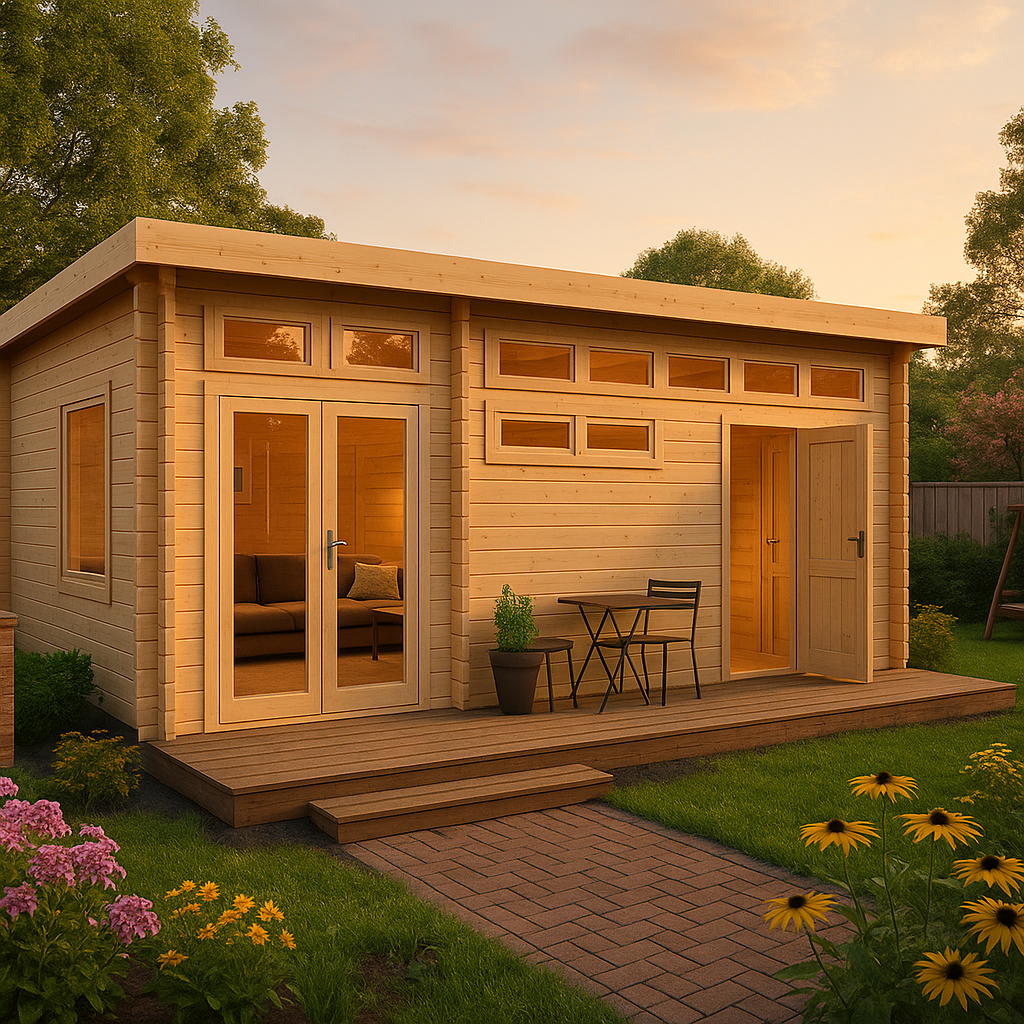 Fjordholz Gartenhaus Modell Dundee 44 B Fjordholz Gartenhaus Modell Dundee 44 B