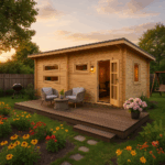 Fjordholz Gartenhaus Modell Dundee 44 B