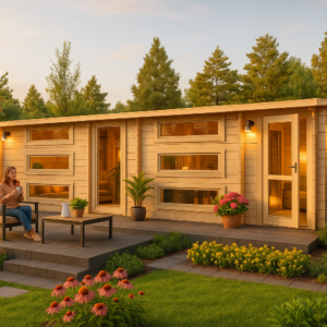 8x4m Fjordholz Gartenhaus Modell Dundee 70 A| Rabatt: 26% Unkategorisiert online kaufen