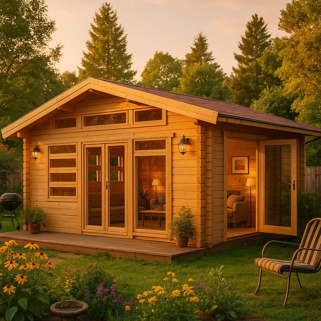 Fjordholz Gartenhaus Modell Dundee 90 A Fjordholz Gartenhaus Modell Dundee 90 A