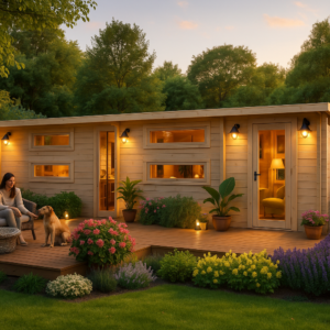 8x4m Fjordholz Gartenhaus Modell Dundee 90 A| Rabatt: 26% Unkategorisiert online kaufen