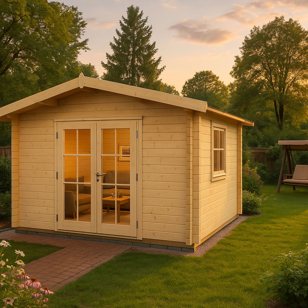Fjordholz Gartenhaus Modell Ernst 44