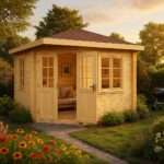 Fjordholz Gartenhaus Modell Fargo 44 A| Rabatt: 26%|3x3m