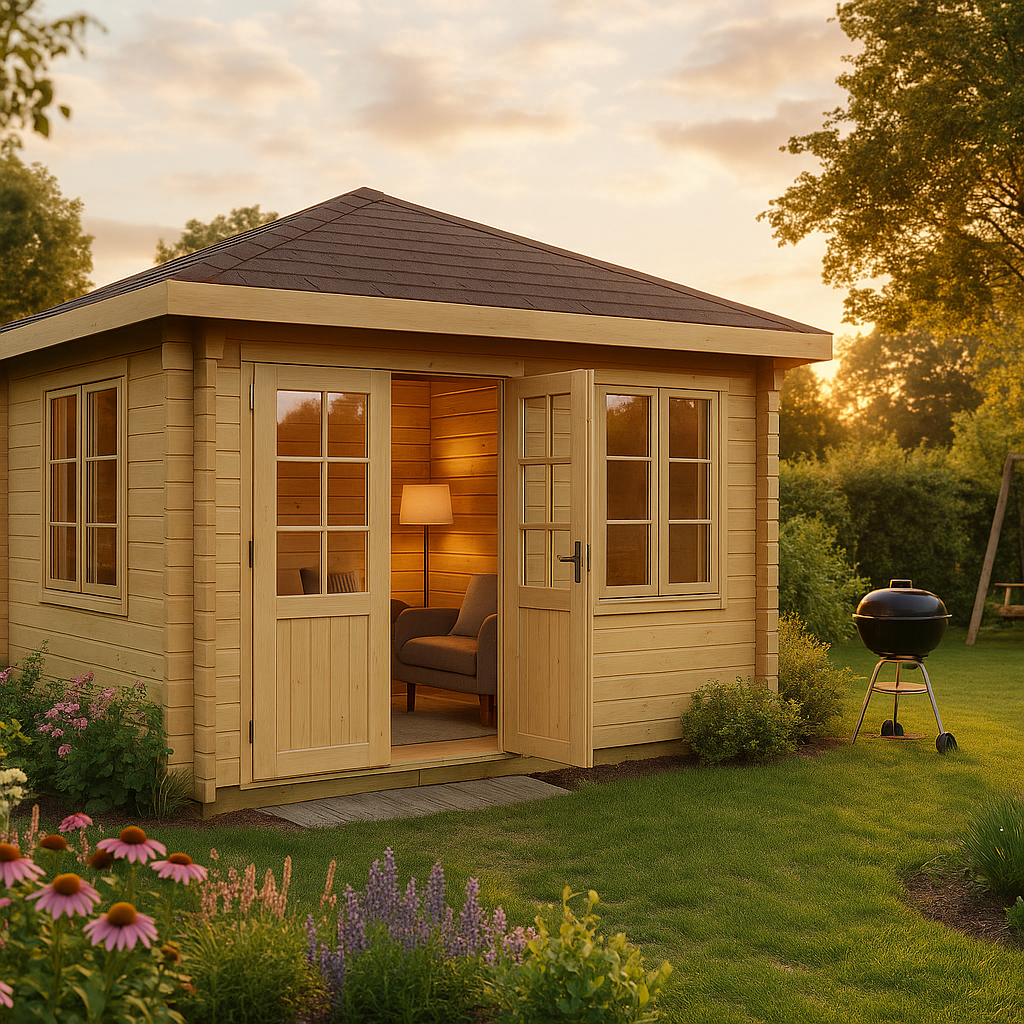 Fjordholz Gartenhaus Modell Fargo 70 A Fjordholz Gartenhaus Modell Fargo 70 A