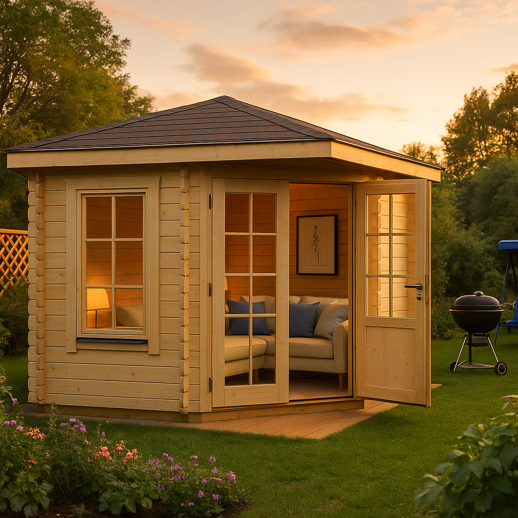 Fjordholz Gartenhaus Modell Fico 44 Fjordholz Gartenhaus Modell Fico 44
