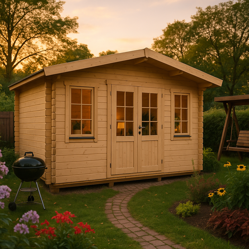Fjordholz Gartenhaus Modell Florian 44 Fjordholz Gartenhaus Modell Florian 44