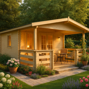 6x4m Fjordholz Gartenhaus Modell Franjo 44 A| Rabatt: 26%