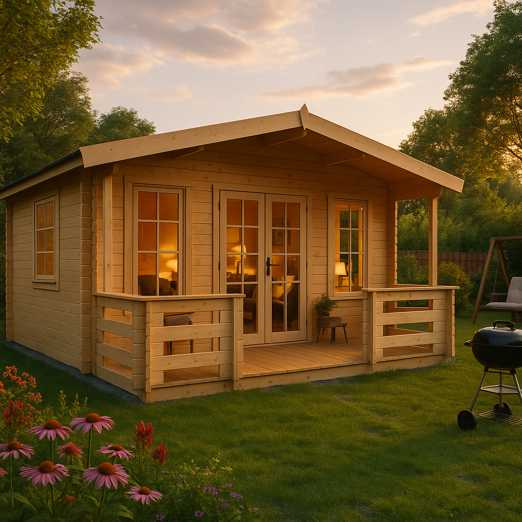 Fjordholz Gartenhaus Modell Franjo 44 C Fjordholz Gartenhaus Modell Franjo 44 C