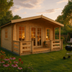 Fjordholz Gartenhaus Modell Franjo 44 C
