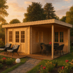 Fjordholz Gartenhaus Modell Fred 44