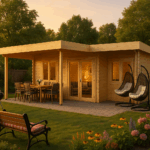 Fjordholz Gartenhaus Modell Gabriel 44
