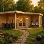 Fjordholz Gartenhaus Modell Gabriel 44