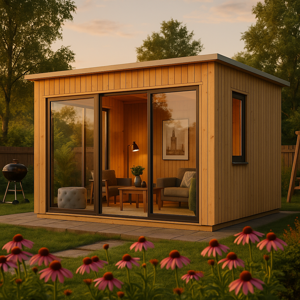 Fjordholz Gartenhaus Modell Garden Cube B Fjordholz Gartenhaus Modell Garden Cube B