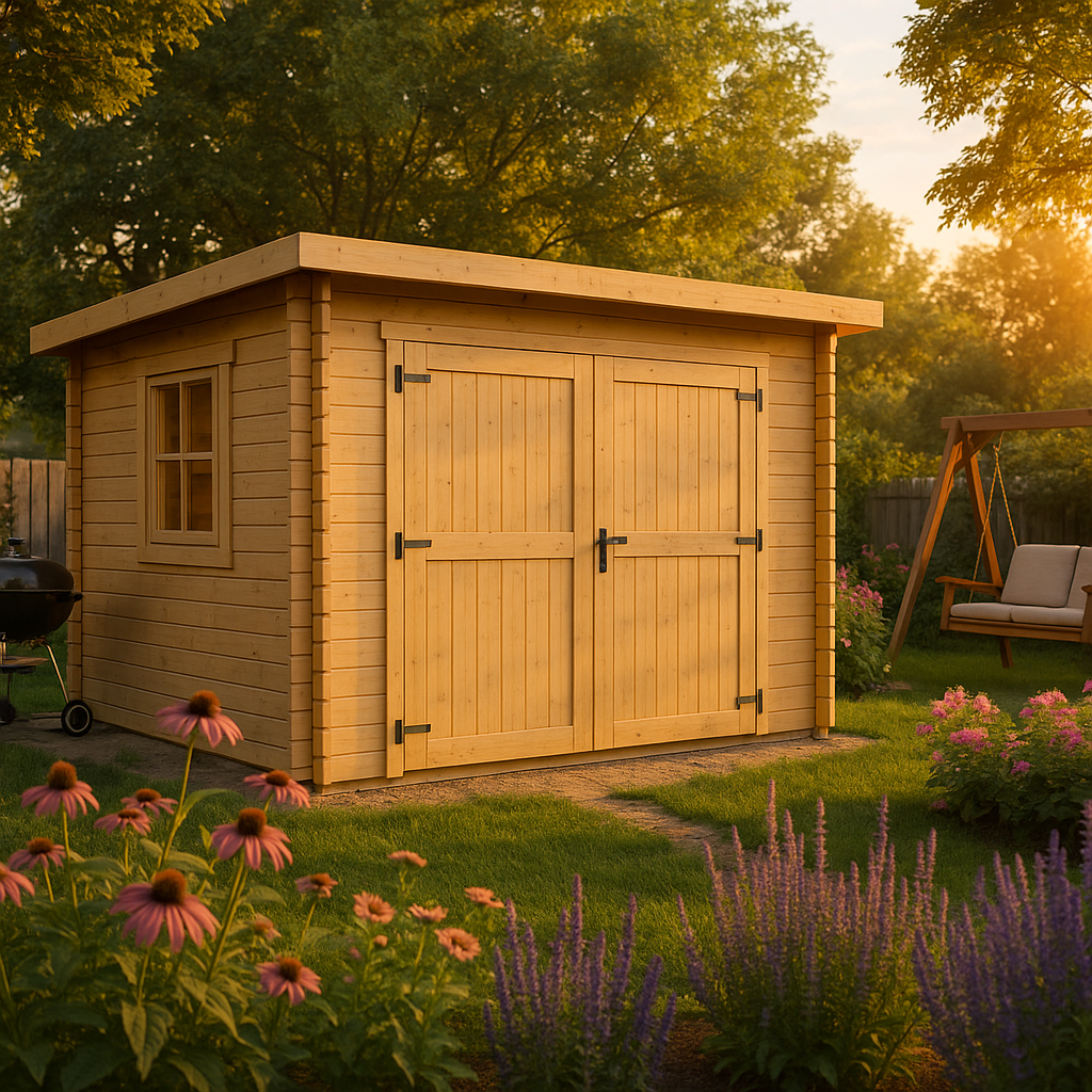 Fjordholz Gartenhaus Modell Gardenstore 28 A