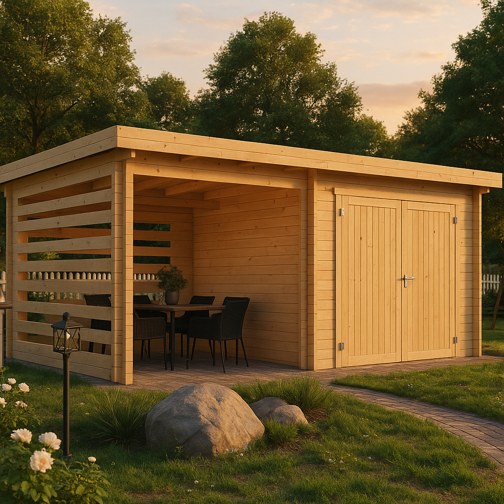 Fjordholz Gartenhaus Modell Gardenstore 28 C