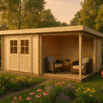 Fjordholz Gartenhaus Modell Gent 28 A