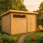 Fjordholz Gartenhaus Modell Gent 28 E| Rabatt: 26%|3x3m