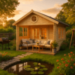 Fjordholz Gartenhaus Modell Glarus 70