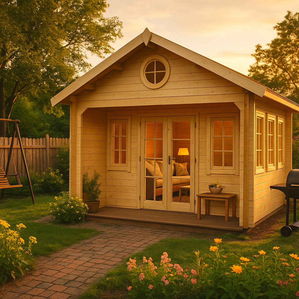 Fjordholz Gartenhaus Modell Glarus 70 Fjordholz Gartenhaus Modell Glarus 70